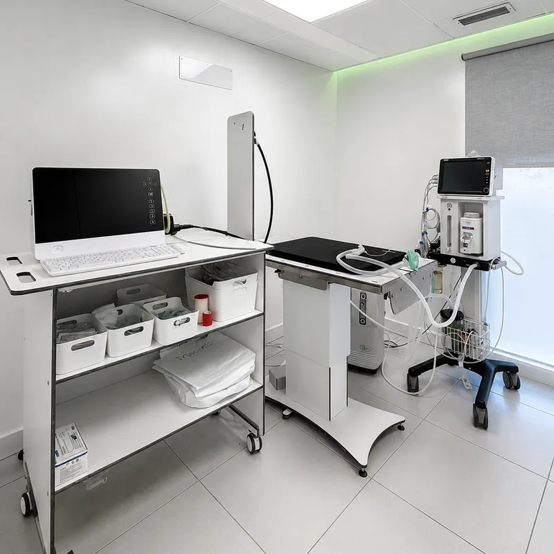 Sala de endoscopia